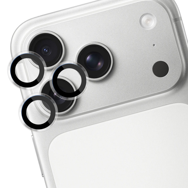 Protezione per lenti della fotocamera 3MK Lens Protection Pro per Apple iPhone 18 Pro / 18 Pro Max, nero
