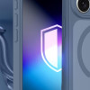 Custodia per telefono 3MK Misty MagCase Apple iPhone 17 Pro / 18 Pro, blu