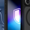 Custodia per telefono 3MK Misty MagCase Apple iPhone 17 Pro Max / 18 Pro Max, nera