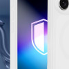 Custodia per telefono 3MK Misty MagCase Apple iPhone 17 Pro Max / 18 Pro Max, bianca