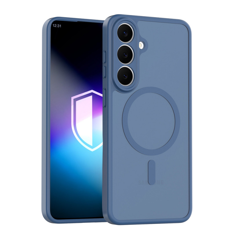 Custodia per telefono 3MK Misty MagCase Samsung Galaxy S26 FE, blu