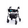Deambulatore a quattro ruote Rehafund Marsylia RF-617/G, grafite