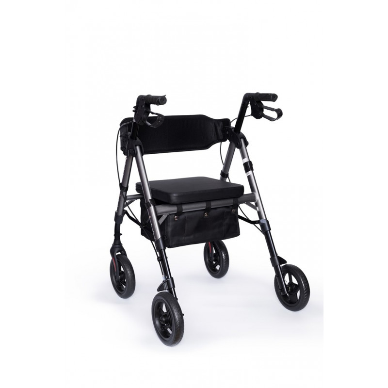 Deambulatore a quattro ruote Rehafund Marsylia RF-617/G, grafite