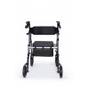Deambulatore a quattro ruote Rehafund Marsylia RF-617/G, grafite