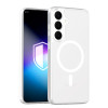 Custodia per telefono 3MK Misty MagCase Samsung Galaxy S26 FE, bianca