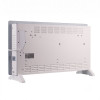 Termoconvettore smart in vetro Extralink LPL-23A-WH, 2000 W, WiFi, bianco