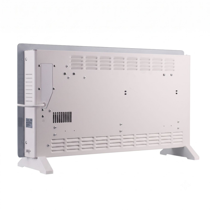 Termoconvettore smart in vetro Extralink LPL-23A-WH, 2000 W, WiFi, bianco