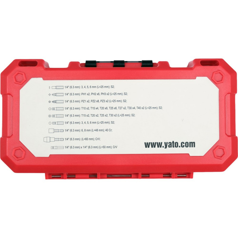 Set di punte a impatto YATO 68 pz YT-78077