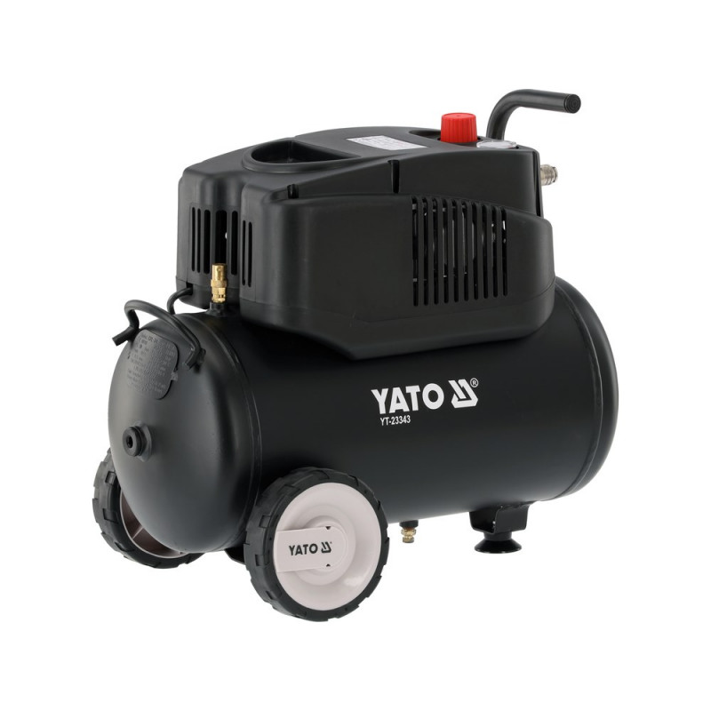 Compressore ad aria senza olio YATO 24 L YT-23343