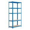 Scaffalatura metallica Extralink 180x90x40, blu