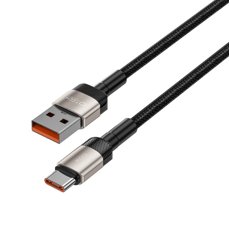 Cavo Tech-Protect UltraBoost Evo USB-A / USB-C 100W 5A 200cm Titanium
