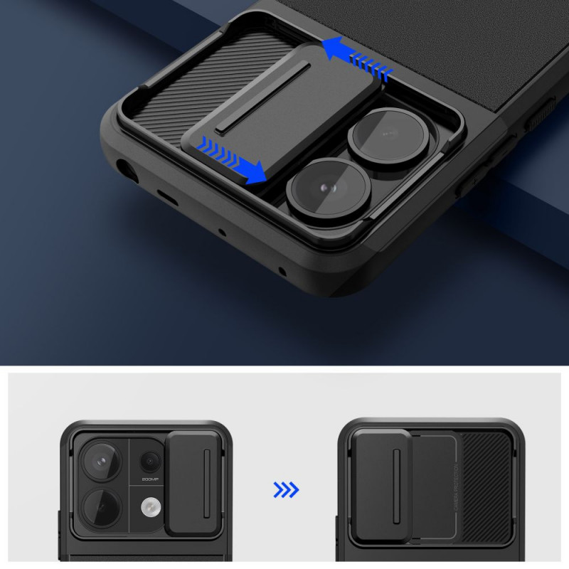 Custodia Tech-Protect Velar Cam+ per Xiaomi Redmi Note 13 Pro 5G / Poco X6 5G, nera