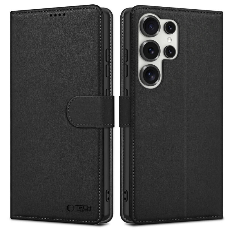 Custodia Tech-Protect Wallet per Samsung Galaxy S25 Ultra, nera