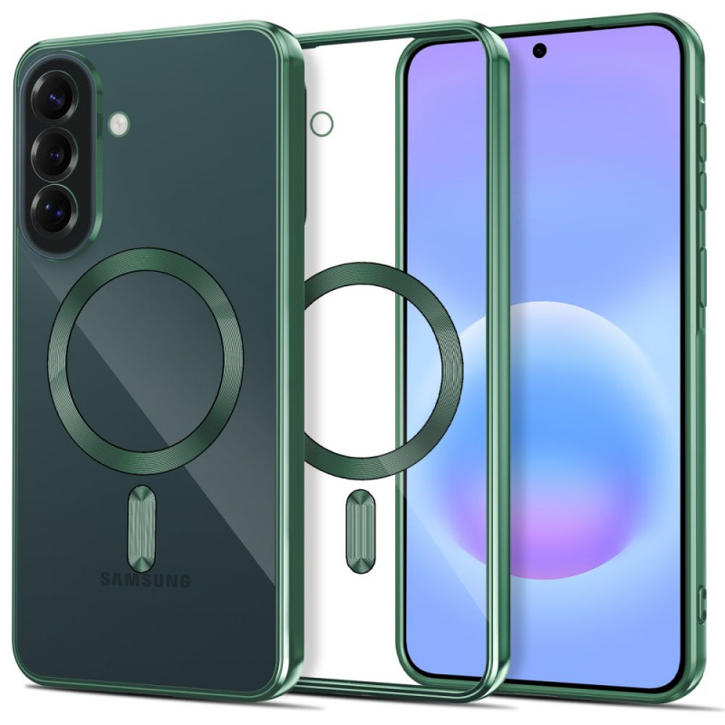 Custodia Tech-Protect MagFlex MagSafe per Samsung Galaxy A37 5G, Jungle Green