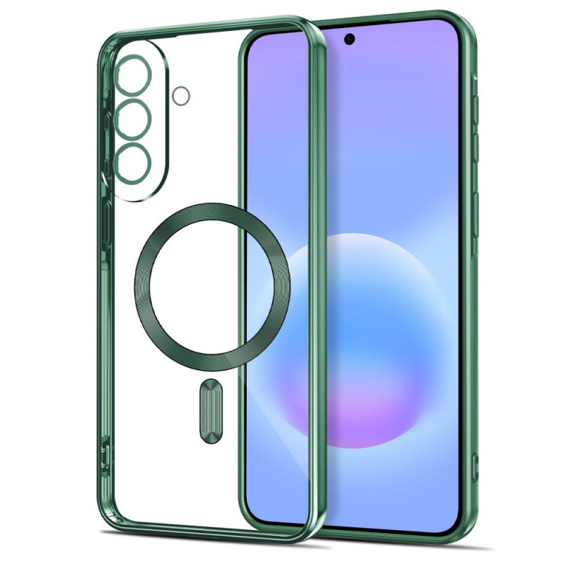 Custodia Tech-Protect MagFlex MagSafe per Samsung Galaxy A37 5G, Jungle Green