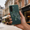 Custodia Tech-Protect MagFlex MagSafe per Samsung Galaxy A37 5G, Jungle Green