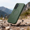 Custodia Tech-Protect Magmat MagSafe per Samsung Galaxy A36 / A56 / A37 5G, verde opaco