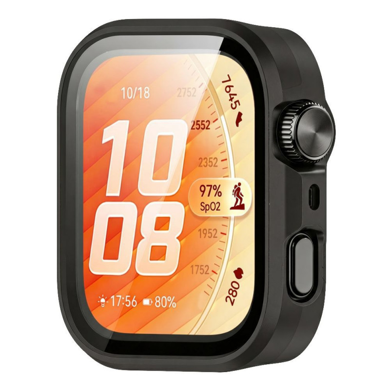 Custodia Tech-Protect Defense per Huawei Watch Fit 5 Pro, nera
