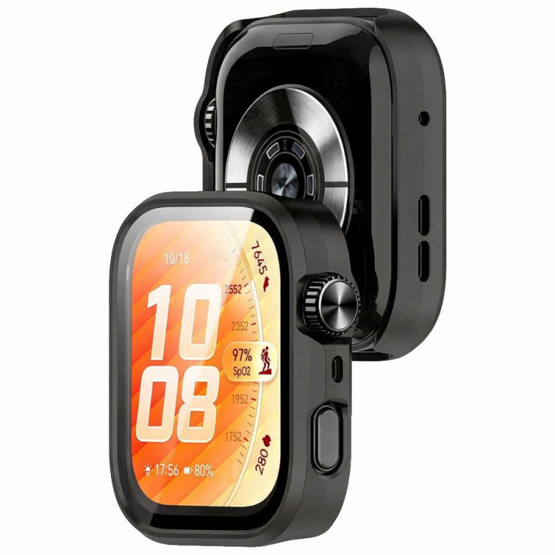 Custodia Tech-Protect Defense per Huawei Watch Fit 5 Pro, nera