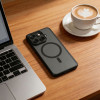 Custodia Tech-Protect Magmat MagSafe per Xiaomi 17T, nero opaco