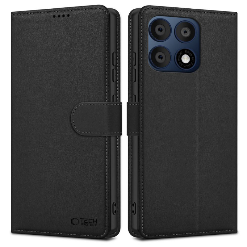 Custodia portafoglio Tech-Protect per Motorola Edge 70 Pro 5G, nera