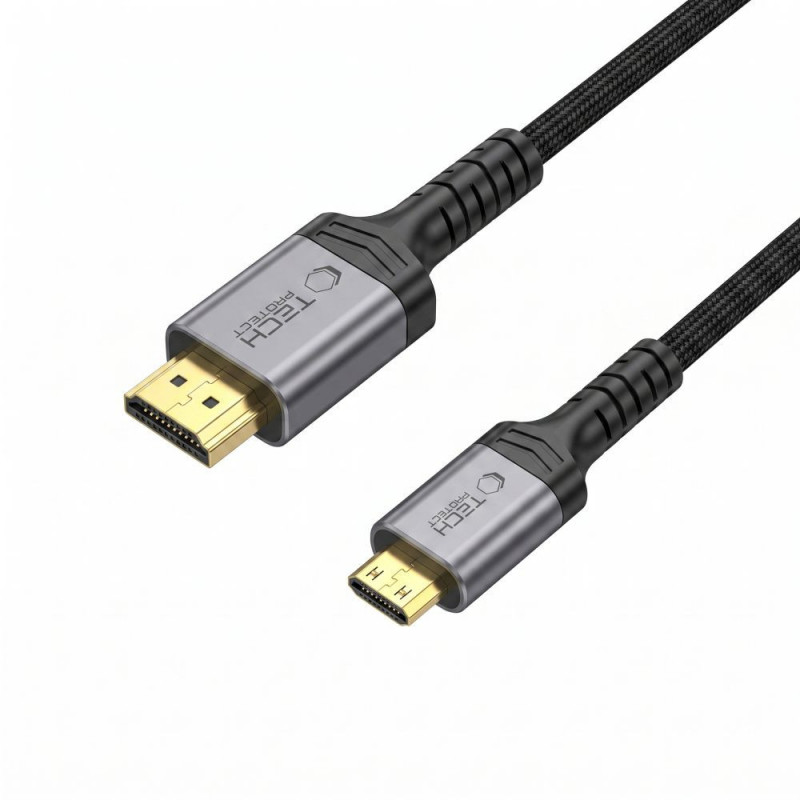 Cavo Tech-Protect UltraBoost Mini HDMI – HDMI 2.1, 8K 60Hz, 200 cm, nero