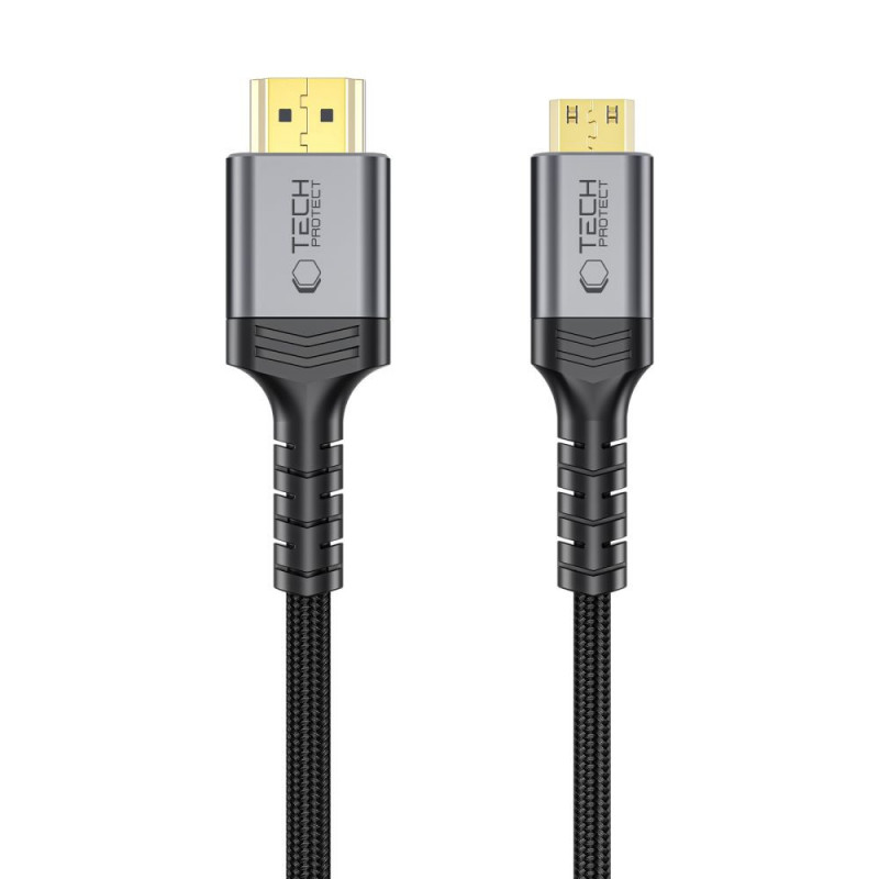 Cavo Tech-Protect UltraBoost Mini HDMI – HDMI 2.1, 8K 60Hz, 200 cm, nero