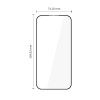 Tech-Protect Glass Fit+ Vetro temperato per OnePlus Nord 6 (2 pz), nero