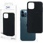 Custodia per smartphone 3MK Matt Case Apple iPhone 12/12 Pro, nera