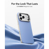 Custodia ESR in pelle con kickstand e MagSafe per Apple iPhone 17 Pro Max / 18 Pro Max, azzurra