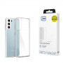 Custodia per smartphone 3MK Clear Case Samsung Galaxy S21+ Plus, trasparente