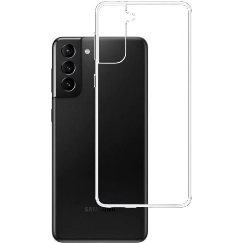 Custodia per smartphone 3MK Clear Case Samsung Galaxy S21+ Plus, trasparente
