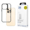 Custodia 3MK Satin Armor Case+ per Apple iPhone 13 Pro Max (3MK3503), nera