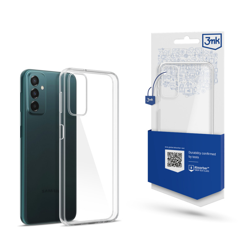 Custodia per telefono 3MK Clear Case Samsung Galaxy M23 5G, trasparente