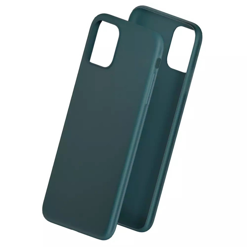 Custodia 3MK Matt Case per Apple iPhone 14 Plus / 15 Plus, verde scuro