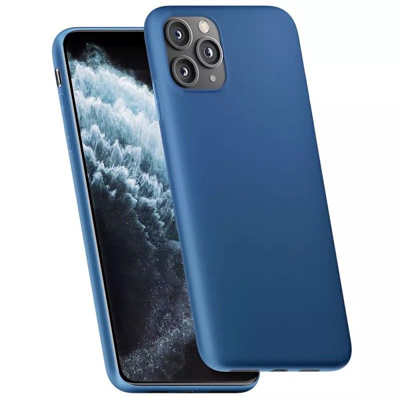 Custodia 3MK Matt Case per Apple iPhone 14 Pro Max, blu