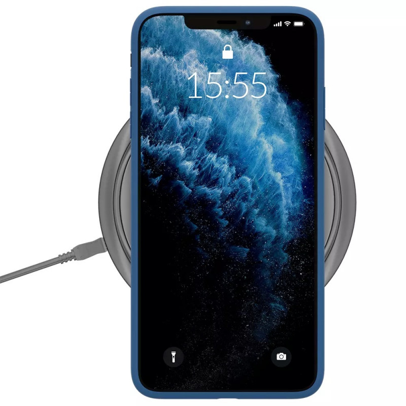 Custodia 3MK Matt Case per Apple iPhone 14 Pro Max, blu