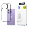 Custodia 3MK Satin Armor Case+ per Apple iPhone 14 Pro Max, nera