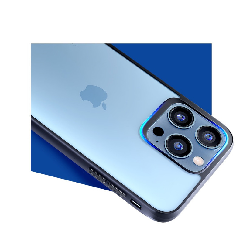 Custodia 3MK Satin Armor Case+ per Apple iPhone 14 Pro Max, nera