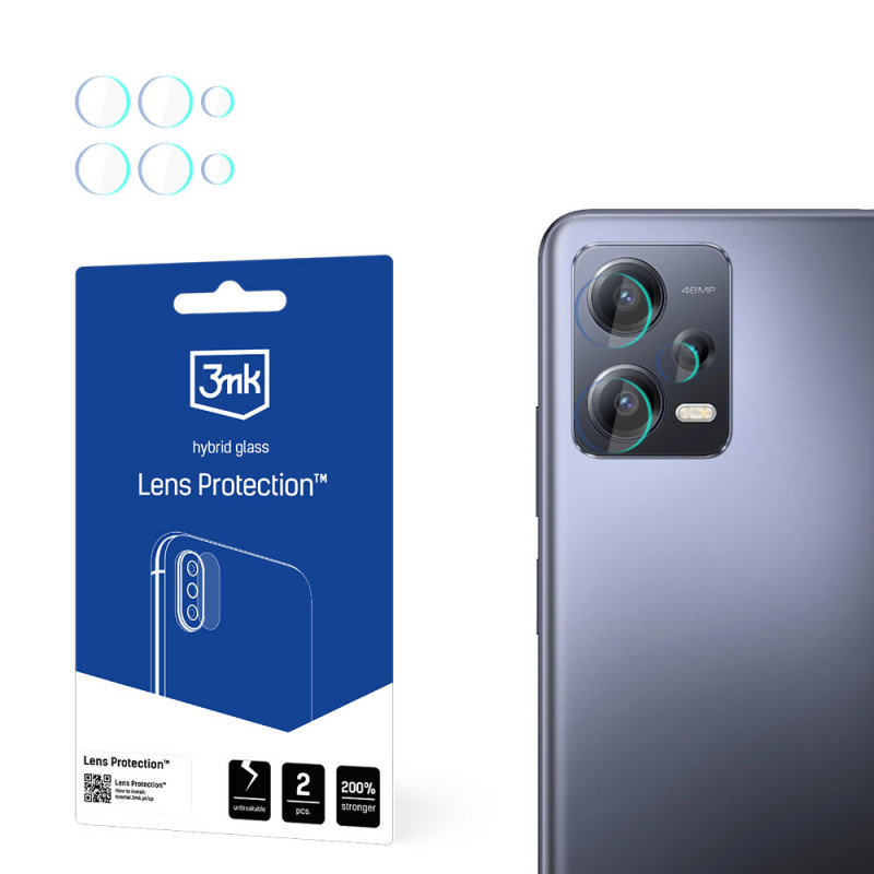 Proteggi obiettivo fotocamera 3MK Lens Protect 3MK4796 per Xiaomi Redmi Note 12 Pro / Pro+ (4 pz)