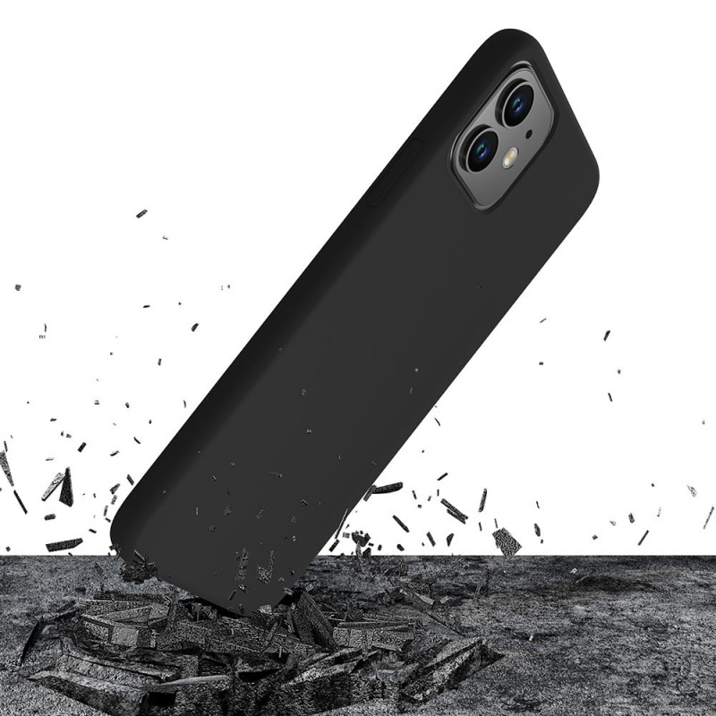 Custodia in silicone 3MK per Samsung Galaxy A24 4G, nera