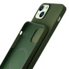 Custodia 3MK Hardy Case MagSafe per Apple iPhone 15 Plus / 14 Plus, alpine green