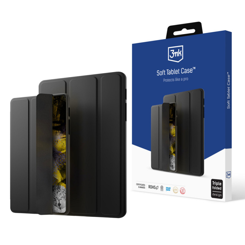Custodia per tablet 3MK Soft 3MK4991 per Apple iPad 10.9" 2022 / iPad 11 2025, nera