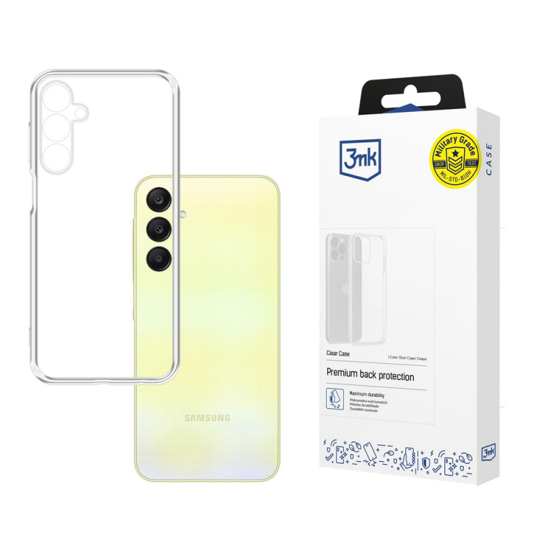 Custodia trasparente 3MK Clear Case per Samsung Galaxy A25 5G
