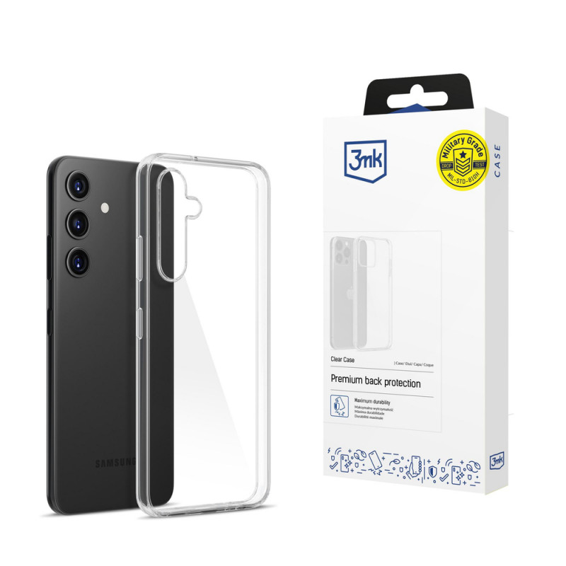 Custodia trasparente 3MK Clear Case 3MK15856 per Samsung Galaxy S24