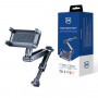 Supporto da auto 3MK Single Headrest Holder per telefoni e tablet 4.7"-12.9", nero