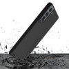 Custodia in silicone 3MK per Samsung Galaxy S23 FE, nera