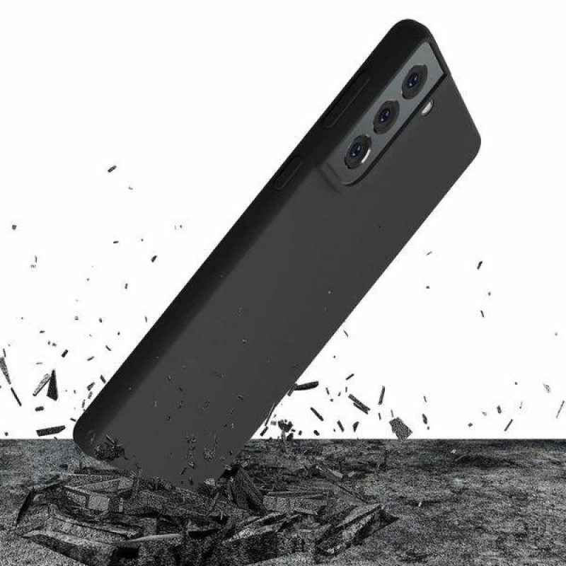 Custodia in silicone 3MK per Samsung Galaxy S23 FE, nera