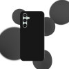 Custodia in silicone 3MK per Samsung Galaxy S23 FE, nera
