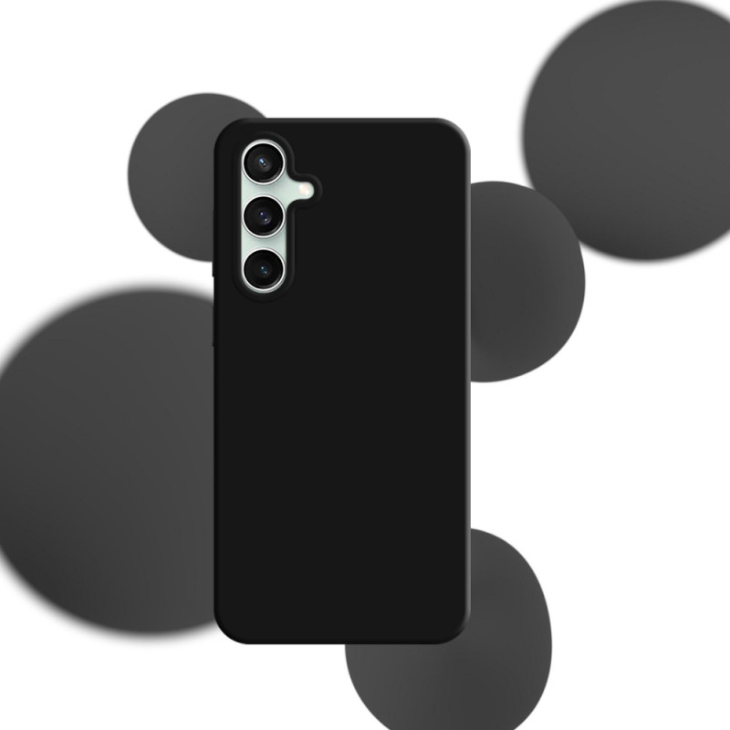Custodia in silicone 3MK per Samsung Galaxy S23 FE, nera